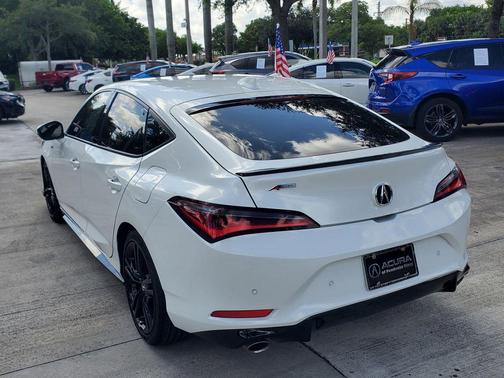 Platinum White Pearl 2026 Acura Integra FWD A-Spec with Technology