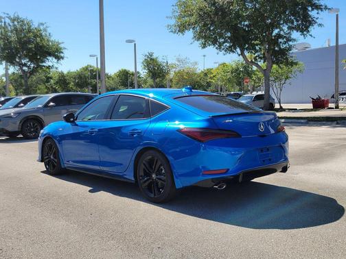Double Apex Blue Pearl 2026 Acura Integra FWD A-Spec