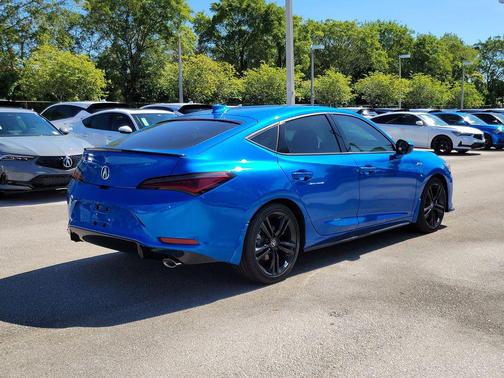 Double Apex Blue Pearl 2026 Acura Integra FWD A-Spec