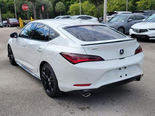 Platinum White 2026 Acura Integra FWD A-Spec with Technology