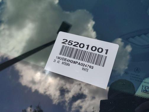 Platinum White Pearl 2023 Acura Integra Base