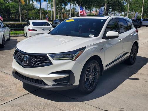 Platinum White Pearl 2021 Acura RDX A-Spec