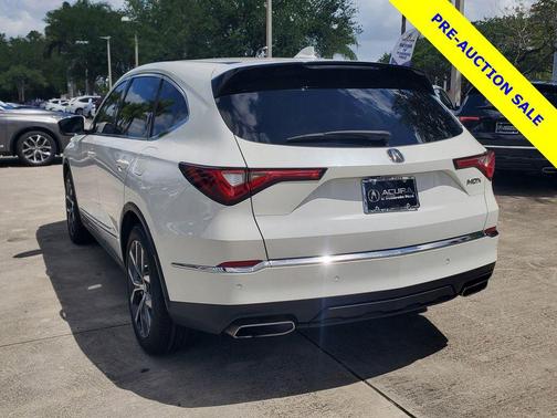 Platinum White Pearl 2022 Acura MDX Technology Package