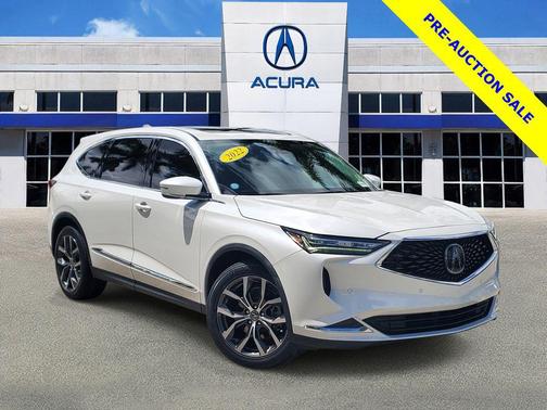 Platinum White Pearl 2022 Acura MDX Technology Package