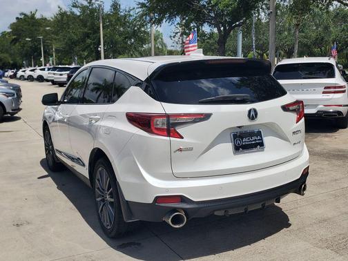 Platinum White Pearl 2024 Acura RDX A-Spec Advance Package