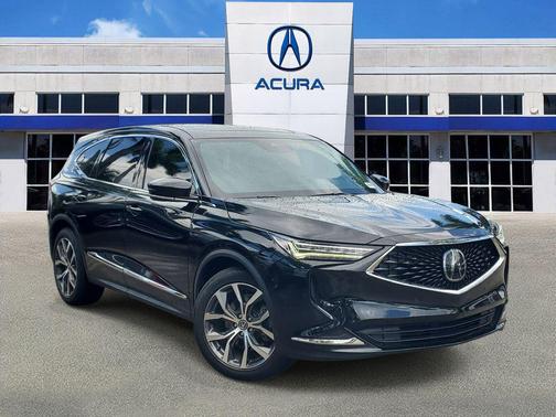 Majestic Black Pearl 2024 Acura MDX Technology Package
