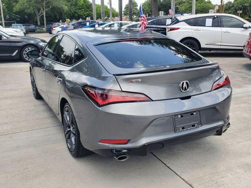 Liquid Carbon Metallic 2025 Acura Integra A-SPEC