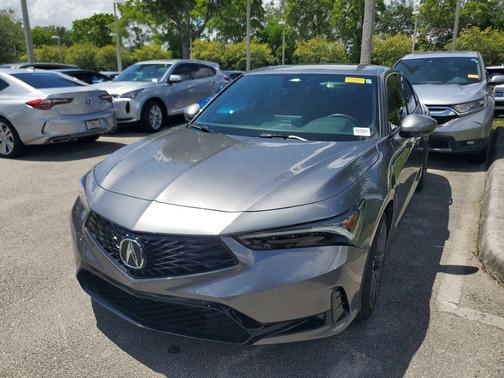Liquid Carbon Metallic 2025 Acura Integra A-SPEC