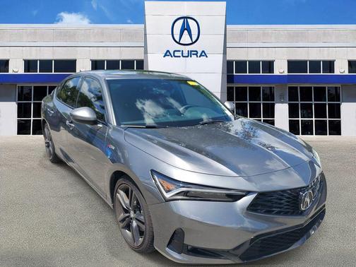 Liquid Carbon Metallic 2025 Acura Integra A-SPEC