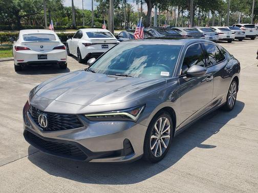 Liquid Carbon Metallic 2023 Acura Integra Base