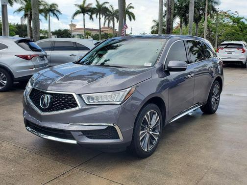 Gray 2020 Acura MDX 3.5L w/Technology Package
