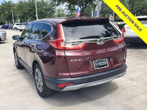 Red 2019 Honda CR-V EX