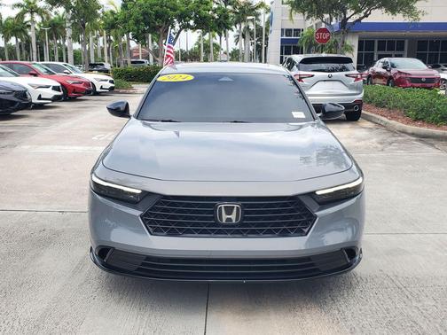 Urban Gray Pearl 2024 Honda Accord Hybrid Sport-L