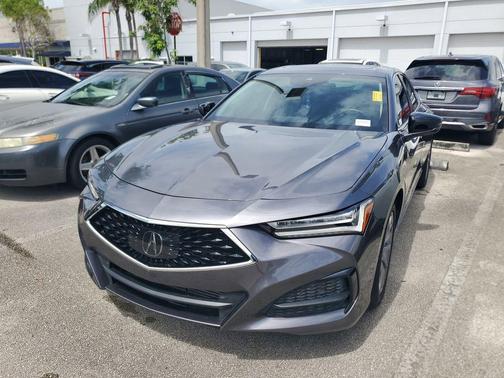 Modern Steel Metallic 2023 Acura TLX FWD