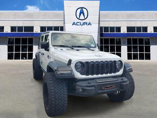Bright White Clearcoat 2024 Jeep Wrangler Sport S