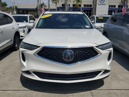 Platinum White Pearl 2022 Acura MDX Base