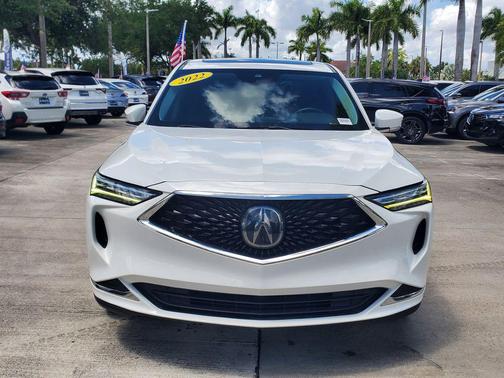 Platinum White Pearl 2022 Acura MDX Base