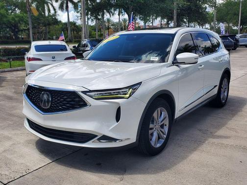 Platinum White Pearl 2022 Acura MDX Base