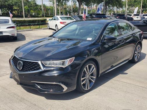Majestic Black Pearl 2020 Acura TLX Technology
