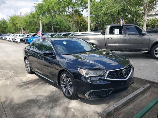 Majestic Black Pearl 2020 Acura TLX Technology