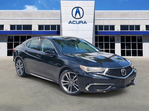 Majestic Black Pearl 2020 Acura TLX Technology