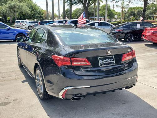 Majestic Black Pearl 2020 Acura TLX Technology