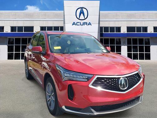 Performance Red Pearl 2023 Acura RDX Technology Package