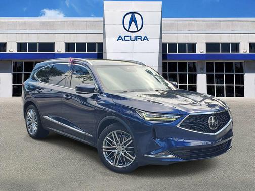 Fathom Blue Pearl 2023 Acura MDX Advance Package