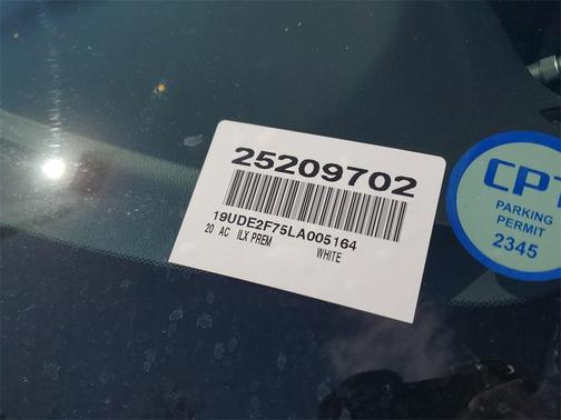 2020 Acura ILX Premium Package