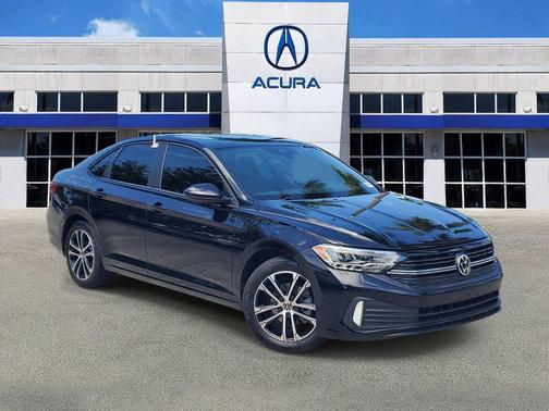 Deep Black 2023 Volkswagen Jetta 1.5T Sport