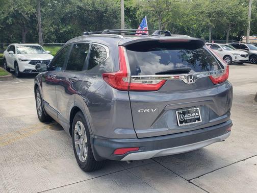 Gunmetal Metallic 2017 Honda CR-V EX-L