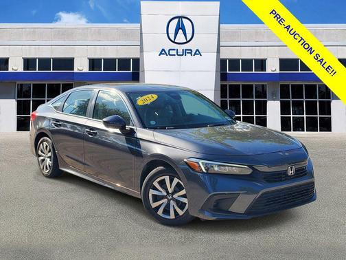 Meteorite Gray Metallic 2024 Honda Civic LX