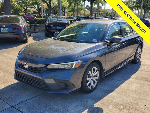 Meteorite Gray Metallic 2024 Honda Civic LX