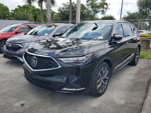Majestic Black Pearl 2023 Acura MDX Technology Package