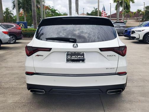Platinum White Pearl 2024 Acura MDX A-SPEC