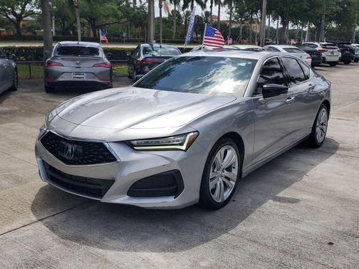 Lunar Silver Metallic 2023 Acura TLX Technology