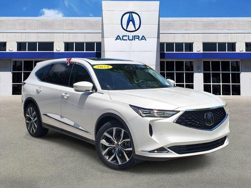 Platinum White Pearl 2024 Acura MDX Technology Package