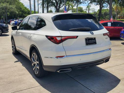 Platinum White Pearl 2024 Acura MDX Technology Package