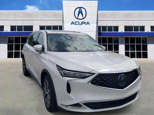 Platinum White Pearl 2024 Acura MDX Technology Package