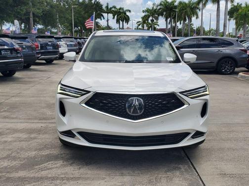 Platinum White Pearl 2024 Acura MDX Technology Package