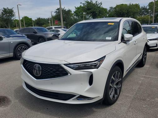 Platinum White Pearl 2024 Acura MDX Technology Package