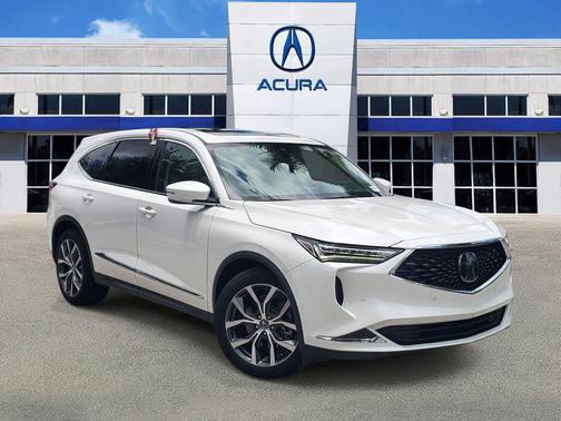 Platinum White Pearl 2024 Acura MDX Technology Package