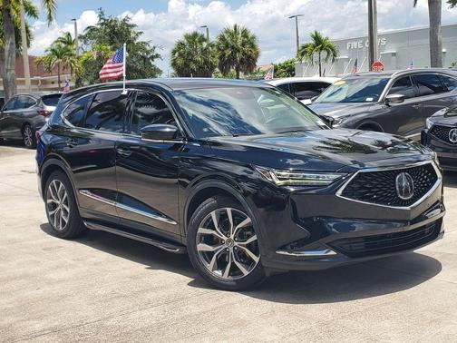 Majestic Black Pearl 2023 Acura MDX Technology Package