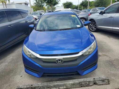 Blue 2017 Honda Civic LX