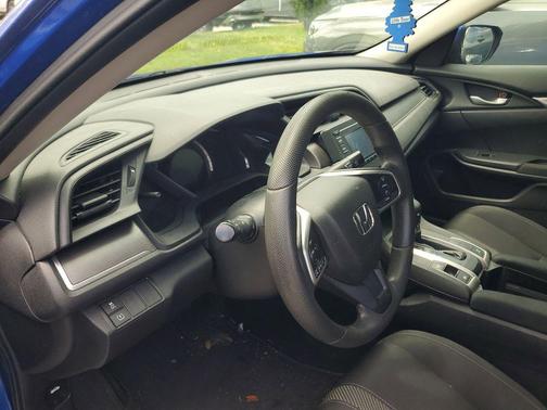 Blue 2017 Honda Civic LX