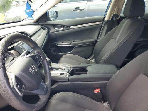 Blue 2017 Honda Civic LX