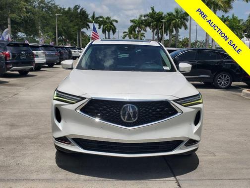 Platinum White Pearl 2023 Acura MDX Technology Package
