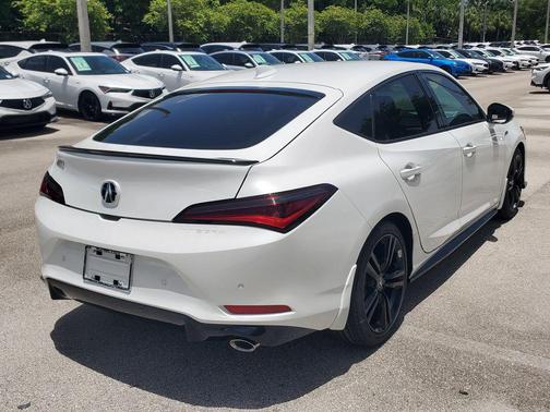 Platinum White 2026 Acura Integra FWD A-Spec with Technology