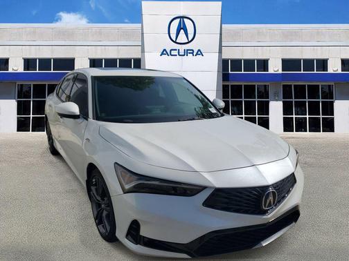 Platinum White Pearl 2023 Acura Integra A-SPEC