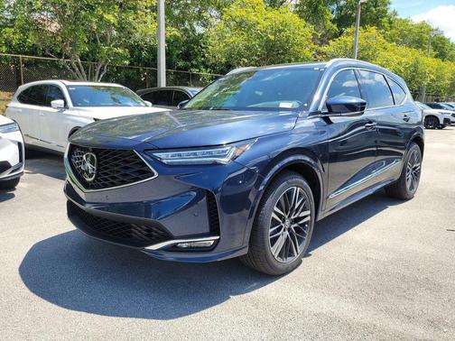 Fathom Blue Pearl 2026 Acura MDX Advance Package